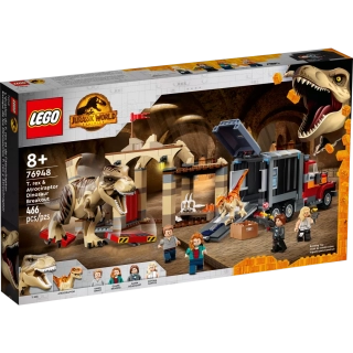 LEGO Jurassic World 76948 Ucieczka tyranozaura i atrociraptora
