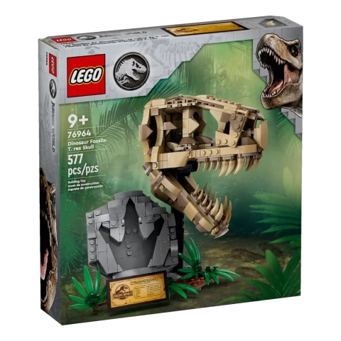 LEGO® Jurassic World™ 76964 Szkielety dinozaurów - czaszka tyranozaura